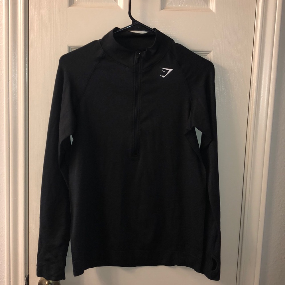 Vital seamless 1/2 zip pullover (never worn)
